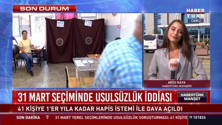 31 mart'ta usulsüzlük soruşturması