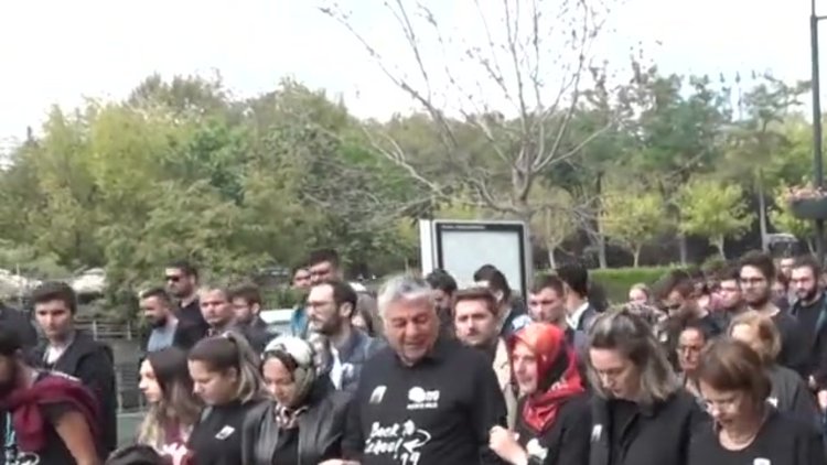 İstiklal Caddesi'nde öldürülen Halit Ayar için sessiz yürüyüş