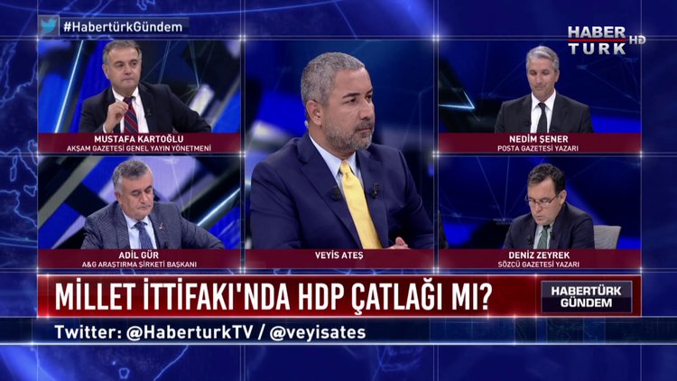 Habertürk Gündem - 24 Eylül 2019 (Millet İttifakı&#039;nda HDP çatlağı mı?)