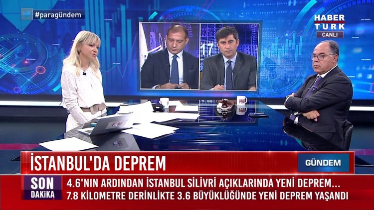 İstanbul'da deprem!