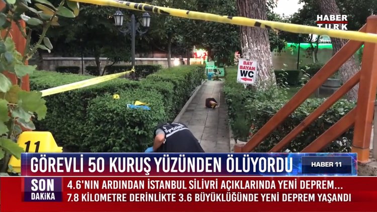 Görevli 50 kuruş yüzünden öldürüldü