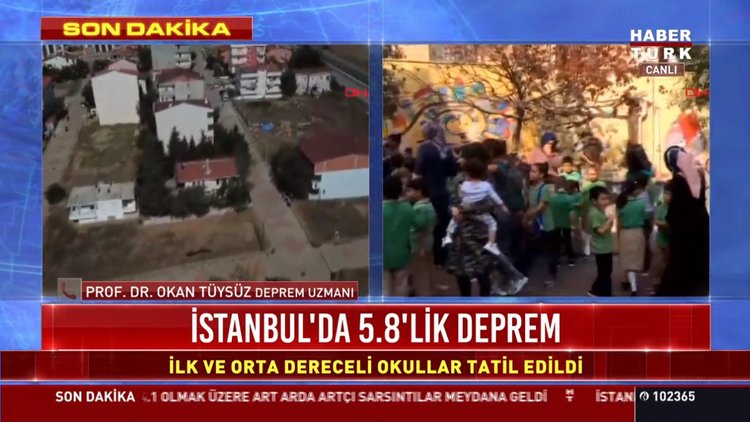 Deprem Uzmanı Prof. Dr. Okan Tüysüz'den açıklama