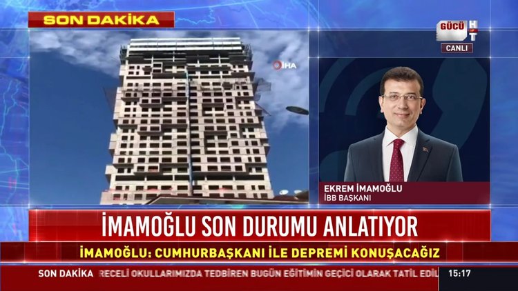 İmamoğlu deprem ile ilgili son durumu anlattı