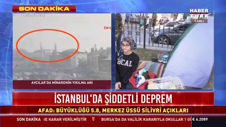 Deprem çadırları kurulmaya başlandı