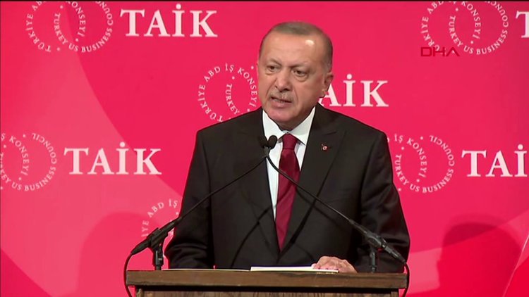 Cumhurbaşkanı Erdoğan ABD'de yatırımcılara hitap etti