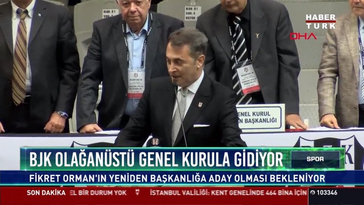 Beşiktaş Olağanüstü Genel Kurula gidiyor