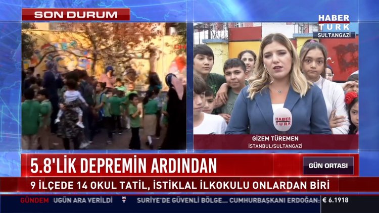 5.8'lik depremin ardından Sultangazi - Silivri - Avcılar - Kağıthane