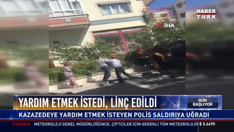 Yardım etmek istedi,linç edildi