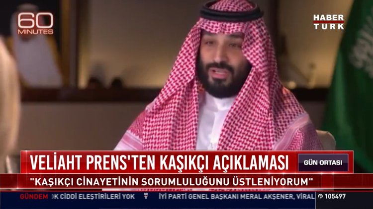 Veliaht Prens'ten Kaşıkçı açıklaması