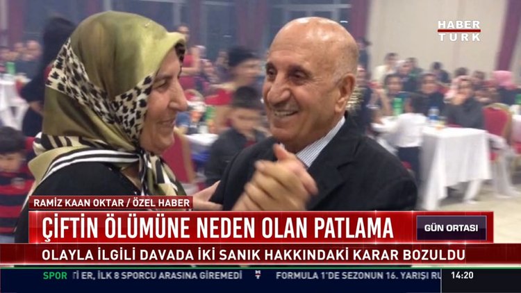 Çiftin ölümüne neden olan patlama