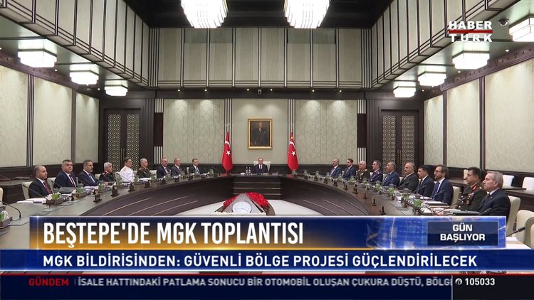 Beştepe'de MGK toplantısı