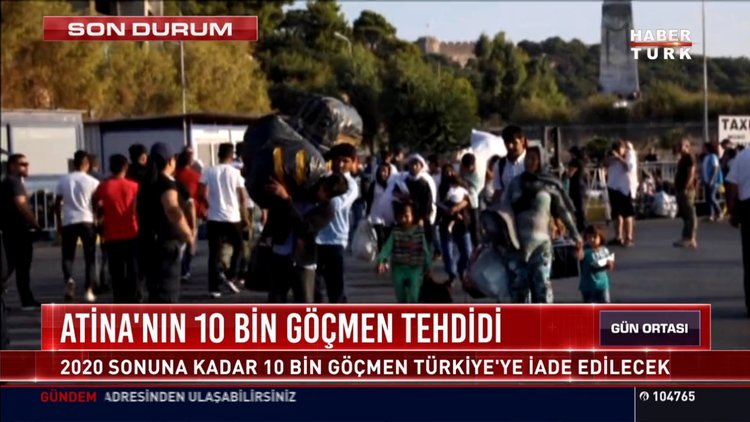 10 bin göçmen Türkiye'ye geldi
