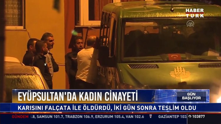 Eyüpsultan'da kadın cinayeti