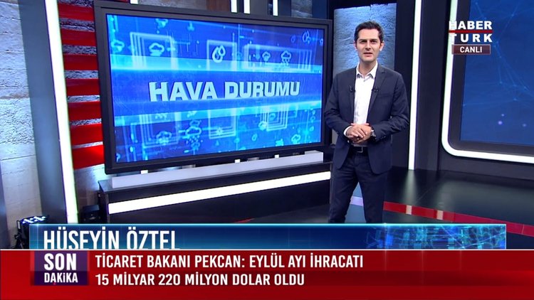 Hava durumu 2 Ekim 2019