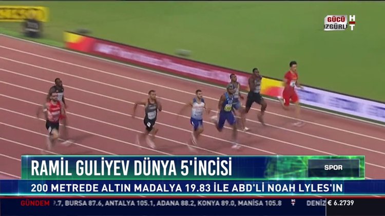 Ramil Guliyev, dünya 5'incisi oldu