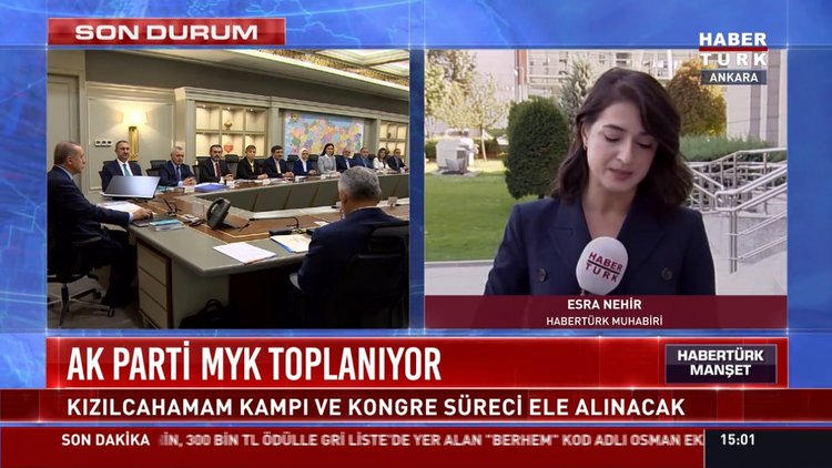 AK Parti MYK toplanıyor