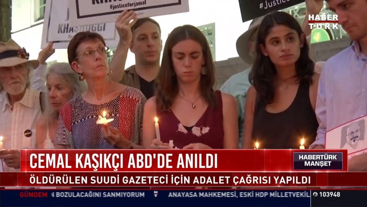 Cemal Kaşıkçı ABD'de anıldı