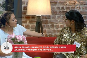 Gelinler odasında büyük tartışma!