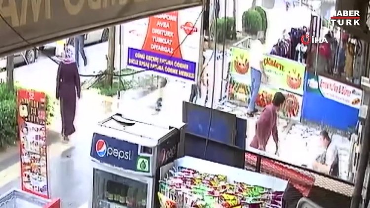 Zihinsel engelli gence şiddet kamerada