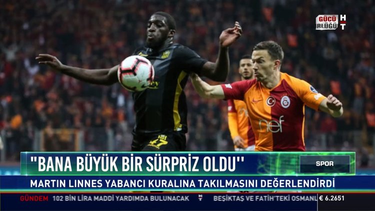 Linnes'ten Lagerback'a mesaj