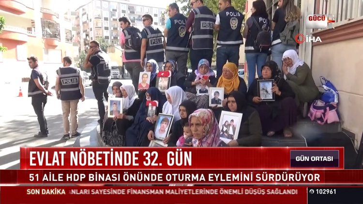 Evlat nöbetinde 32. gün