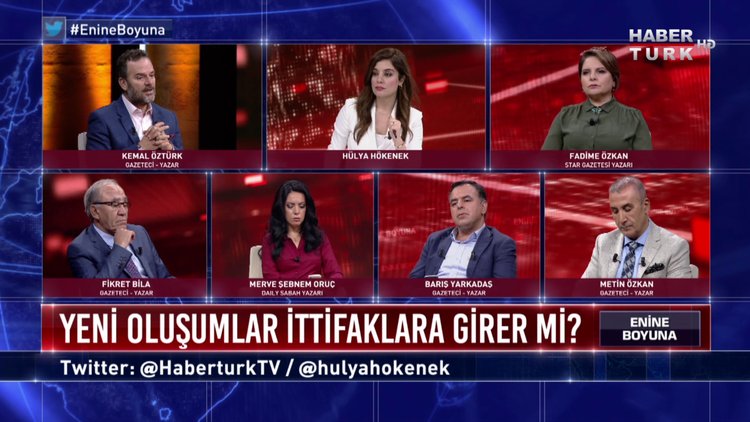 Enine Boyuna - 4 Ekim 2019 (İttifaklar bölünür mü, yeni oluşumlar ittifakları nasıl etkiler?)