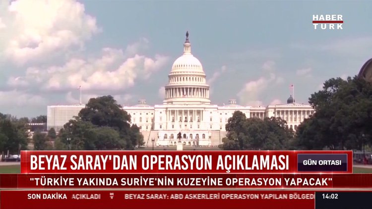 Beyaz Saray'dan operasyon açıklaması