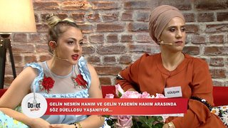 Yasemin ile Nesrin arasında tartışma!