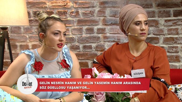 Yasemin ile Nesrin arasında tartışma!