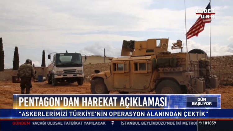 Pentagon'dan harekat açıklaması