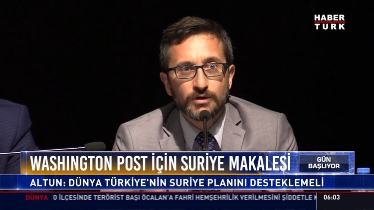 Washington Post için Suriye makalesi