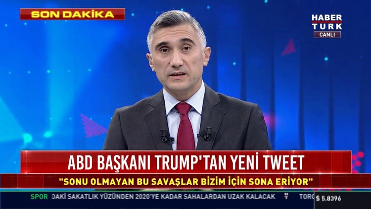 ABD Başkanı Trump'tan yeni tweet: 50 askerimizi geri çektik !