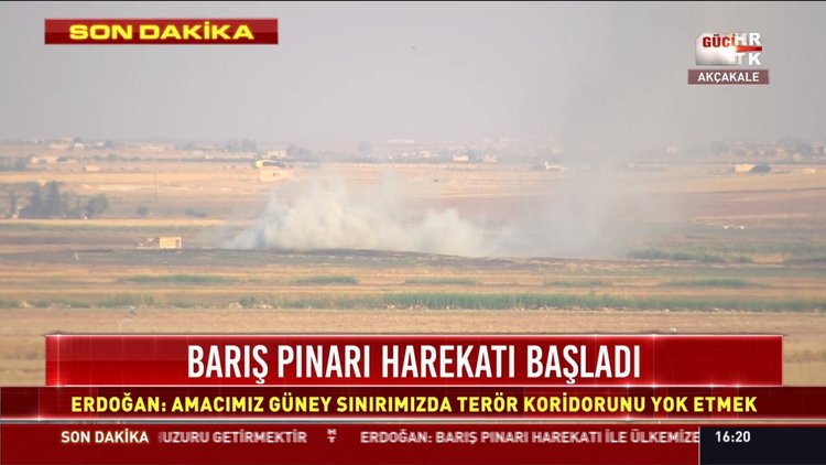 Barış Pınarı Harekatı başladı!İşte ilk bilgiler...
