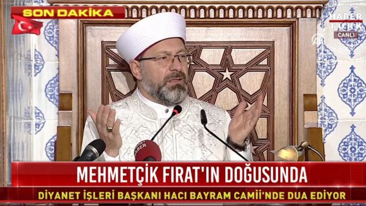 Türkiye'deki tüm camilerde Fetih Suresi okundu