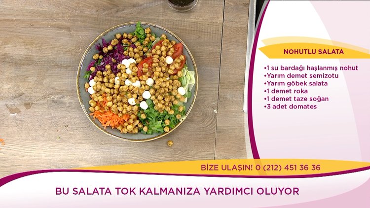 Nohutlu Salata