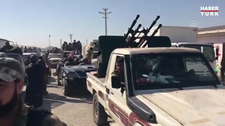 Suriye Milli Ordusu, Fırat nehrinin doğusundaki topraklara girdi