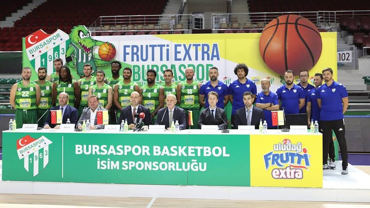 Bursaspor Basketbol takımı Frutti Extra Bursaspor oldu