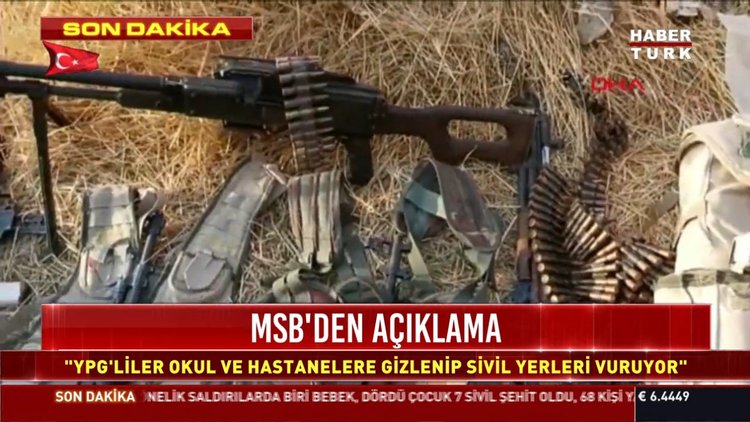 Teröristler silah ve mühimmatlarını bırakıp kaçtılar!