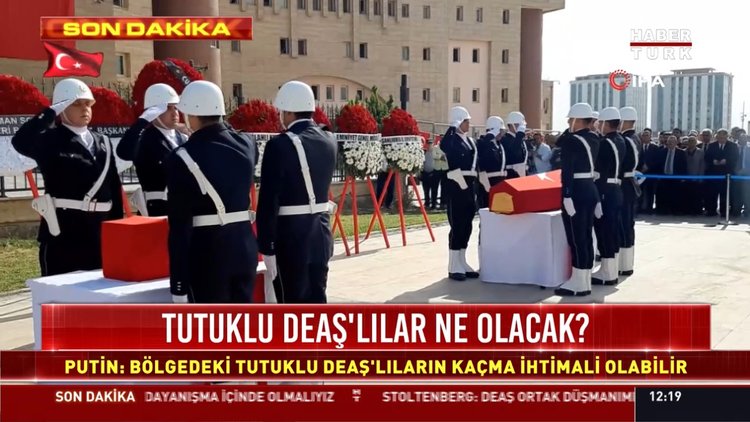 Şanlıurfa'da şehitlere veda