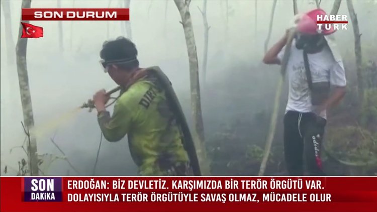 Orman yangını onları evsiz bıraktı