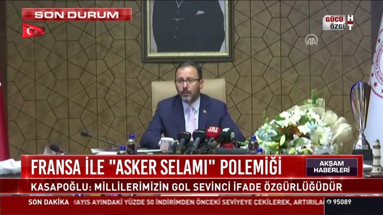 Fransa ile ''asker selamı'' polemiği