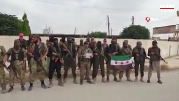 Suriye Milli Ordusu'ndan 'Resulayn Tümeni'