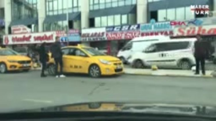 Taksicinin otogardaki 'ücret' oyunu bozuldu