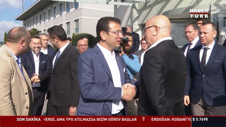 Ekrem İmamoğlu'ndan Kasımpaşa'ya ziyaret