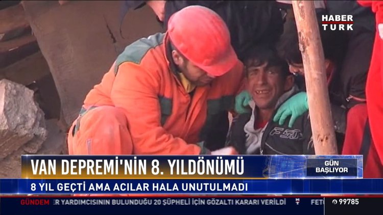 Van Depremi'nin 8. yıldönümü
