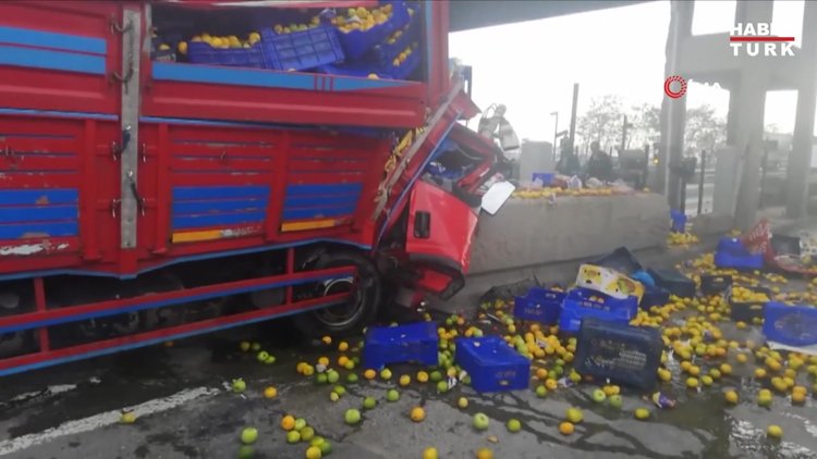 TEM Otoyolu'nda kaza