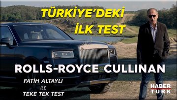 Rolls Royce Cullinan'ı Türkiye'de ilk kez Fatih Altaylı test etti