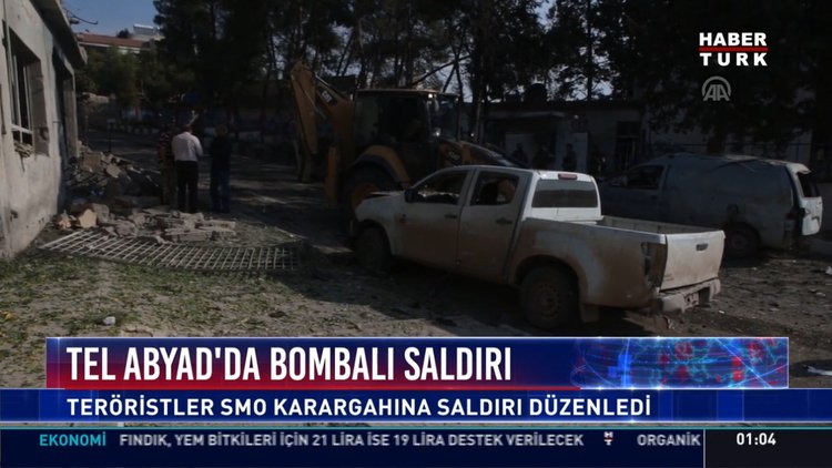 Tel Abyad'da bombalı saldırı!