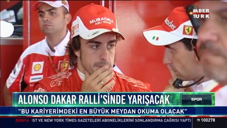Alonso Dakar Ralli'sinde yarışacak