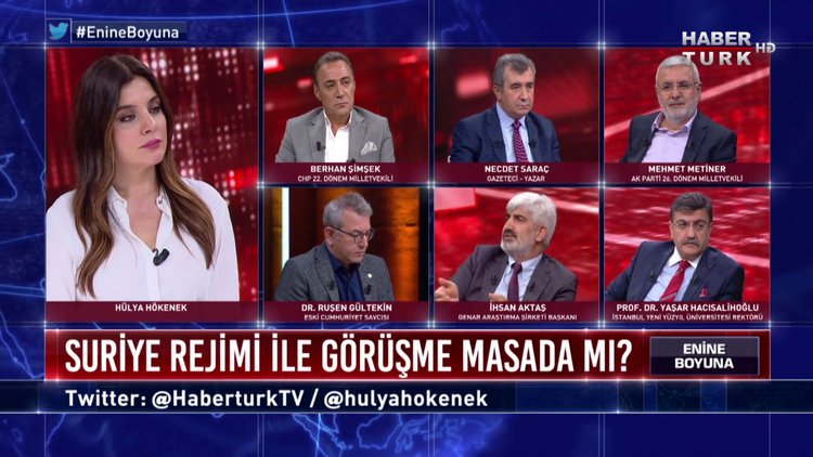 Enine Boyuna - 25 Ekim 2019 (Suriye rejimi ile görüşme masada mı?)
